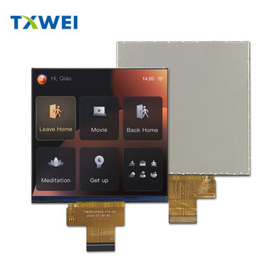 3.95 inch 480*480 Vierkant TFT Display 400nits Hoge Helderheid TFT LCD Module