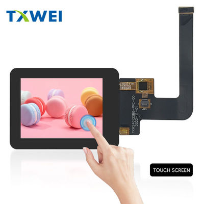 2.4 inch helderheid 400cd/m 2 Handheld FRID-instrument en medische apparatuur TFT LCD-scherm