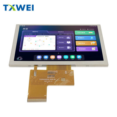 5 inch IPS LCD TFT 800*480 Resolutie RGB 24 Interface LCD Display Module met ST7262