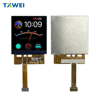 1.54 inch vierkant lcd-paneel volkleur 700nits TFT lcd-scherm