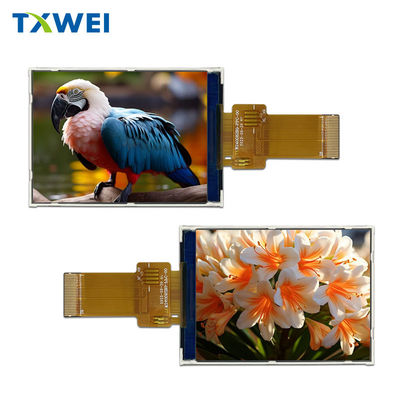 2TFT-LCD-scherm van 0,4 inch 350 cd/m2 met een resolutie van 240 * 320, instrumentenpaneel voor voertuigen met twee wielen