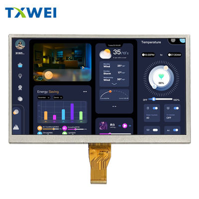 10.1 inch 1024 * 600 TFT LCD-scherm met LVDS-interface voor auto-navigatiescherm