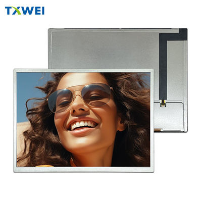 12.1-inch 1024 * 768 Buitenshuis High Brightness Display Device met LVDS Interface LCD Display Screen