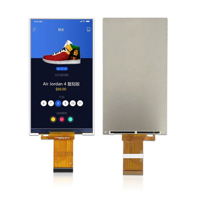 5-inch TFT-LCD-scherm met RGB-interface 480 * 854 aangepast capacitieve touch LCD-scherm