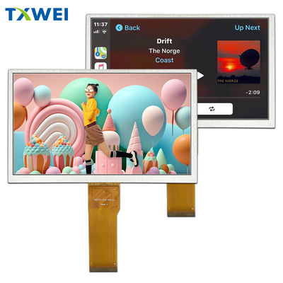 7-inch TFT LCD-scherm 1024 * 600 stippen 50 pin RGB-interface HX8282A11 aangepast touchscreen