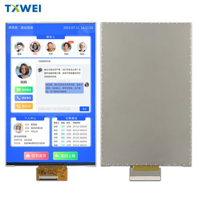 800 * 1280 LVDS IPS Industrial Control LCD-scherm 8 inch secundair scherm met aanraakfunctie