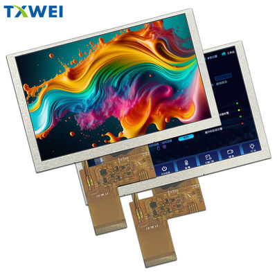 5-inch IPS-scherm met een resolutie van 800*480
