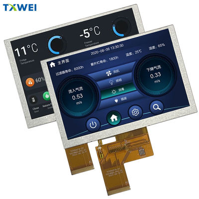 5-inch TFT LCD scherm IPS Hoge helderheid 800 * 480 High-definition scherm