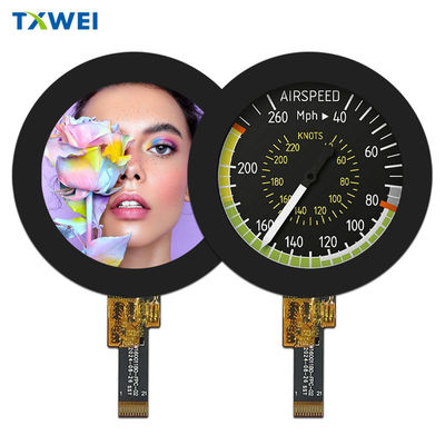 1.6 inch 400 x 400 RGB Display Interface Ronde Tft Screen LCD-module