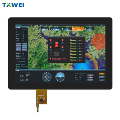 10.1-inch 1920 * 1200 40pin TFT LCD-paneel Hoge helderheid 1000nits Voor industriële weergave
