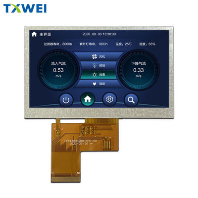 4.3-inch 480*272 Industrial Medical Display Panel RGB Interface LCD Display Scherm