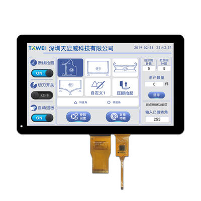 10.1 inch TFT LCD-module 1024*600 RGB-interface Alle kijkhoek Ips Touch Screen