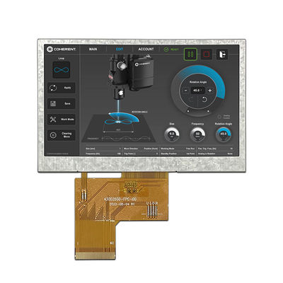 RGB-interface 4,3 inch Tft LCD-scherm 480x272 IPS-Lcd-schermmmodule