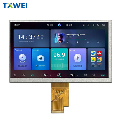7-inch Car Navigation LCD-scherm 1024 * 600 Helderheid 450cd/m2 Motorfiets instrumentenpaneel
