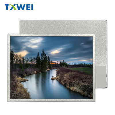 LCD-scherm met hoog kleurengamma en hoge helderheid, aanraakbaar 10,4-inch 1024*768 LVDS, brede temperatuur