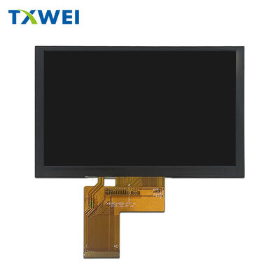 Op maat gemaakt 5-inch TFT LCD-scherm met RGB-interface en 800*480 kleuren LCD-scherm met capacitieve touch