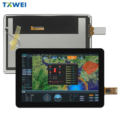 8-inch TFT high definition high brightness 1920*1200 LVDS breed temperatuur touchscreen drone afstandsbediening display screen
